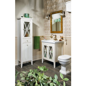 CROSS umyvadlová skříňka 70x81x47cm, starobílá CR275