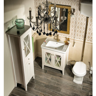 CROSS umyvadlová skříňka 70x81x47cm, starobílá CR275