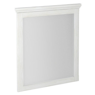 CROSS zrcadlo v dřevěném rámu 600x800mm, starobílá CR211