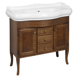 RETRO umyvadlová skříňka 89x80x48cm, buk 1620