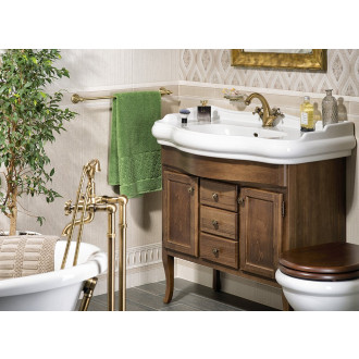 RETRO umyvadlová skříňka 89x80x48cm, buk 1620