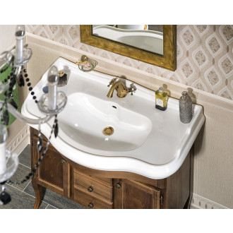 RETRO umyvadlová skříňka 89x80x48cm, buk 1620