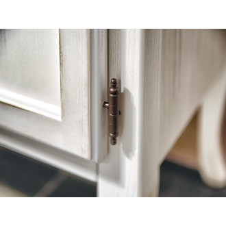 RETRO umyvadlová skříňka 89x80x48cm, starobílá 1621