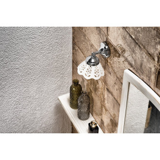 RETRO umyvadlová skříňka 89x80x48cm, starobílá 1621