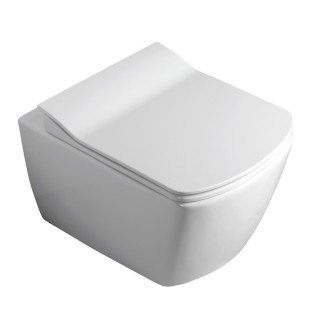 GLANC WC sedátko, SLIM, Soft Close, bílá GC5030