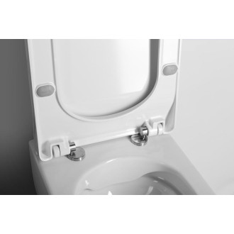 GLANC WC sedátko, SLIM, Soft Close, bílá GC5030