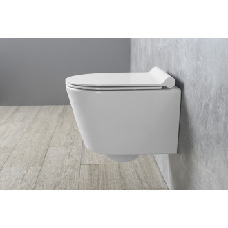 PURA/KUBE X WC sedátko, SLIM, Soft Close, duroplast, bílá MS76SN11