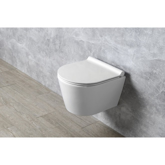 PURA/KUBE X WC sedátko, SLIM, Soft Close, duroplast, bílá MS76SN11