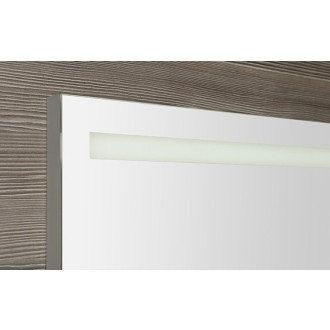 BRETO zrcadlo s LED osvětlením a policí 800x608mm BT080