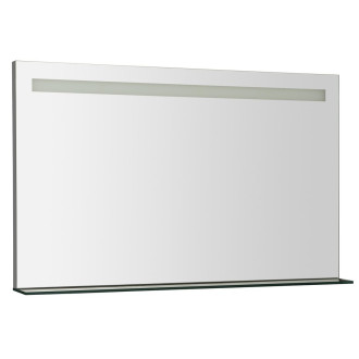 BRETO zrcadlo s LED osvětlením a policí 1000x608mm BT100