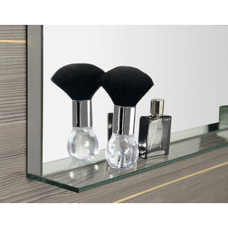 BRETO zrcadlo s LED osvětlením a policí 1200x608mm BT120