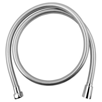 SOFTFLEX plastová sprchová hadice, 120cm, metalická stříbrná/chrom 1208-10
