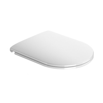 CITY PRO WC sedátko Soft Close, duroplast, bílá/chrom MS91C11