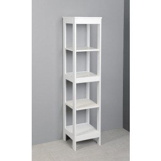 ETIDE policový regál vysoký 36x152x36 cm, bílá mat ET156