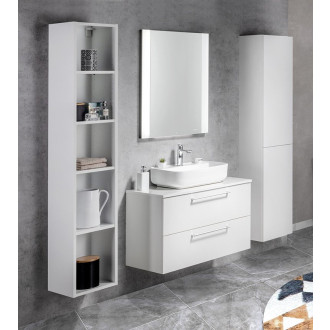 ESPACE otevřená policová skříňka 30x172x32cm, dub stříbrný ESC160-1111