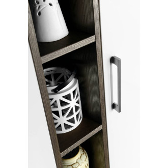 ESPACE otevřená policová skříňka 30x172x32cm, borovice rustik ESC160-1616