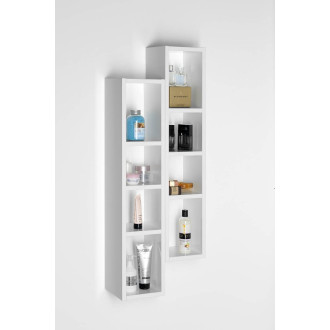 ESPACE otevřená policová skříňka 20x94x22cm, dub stříbrný ESC130-1111