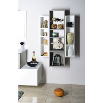ESPACE otevřená policová skříňka 35x94x22cm, bílá ESC170-3030