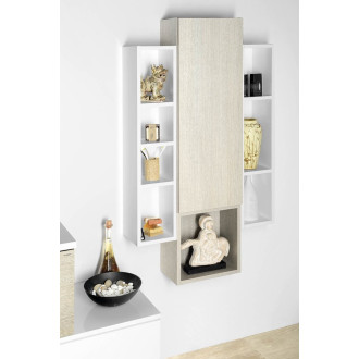 ESPACE otevřená policová skříňka 35x35x22cm, bílá ESC150-3030