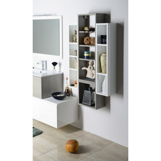 ESPACE otevřená policová skříňka 35x35x22cm, bílá ESC150-3030