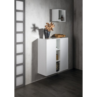 ESPACE otevřená policová skříňka 35x35x22cm, bílá ESC150-3030