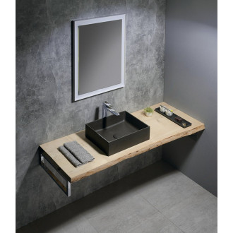 FLUT zrcadlo s LED podsvícením 600x800mm, bílá FT060