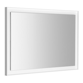 FLUT zrcadlo s LED podsvícením 1000x700mm, bílá FT100