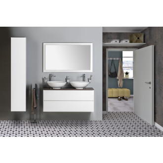 FLUT zrcadlo s LED podsvícením 1200x700mm, bílá FT120