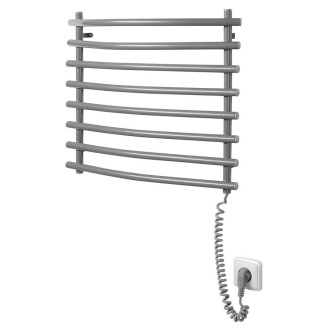 Elektrický sušák ručníků, 570x465mm, 72W, šedý hliník-metalíza (RAL9007) SU210A