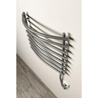 Elektrický sušák ručníků, 570x465mm, 72W, šedý hliník-metalíza (RAL9007) SU210A