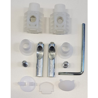 PACO, PORTO RIMLESS závěsné WC a bidet - montážní sada NDPZ1012-2