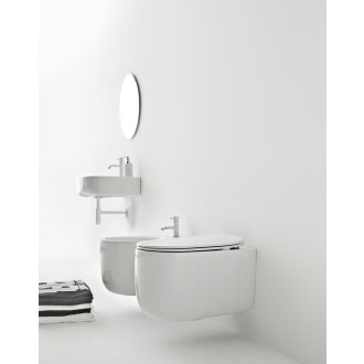 NOLITA WC sedátko, SLIM, Soft Close, bílá 539101