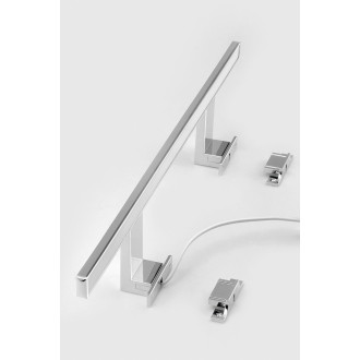 SERAPA LED svítidlo, 9W, 230V, 600x40x100mm, hliník, chrom SA148