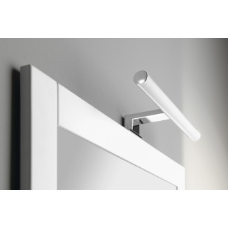 KRONAS LED svítidlo, 6W, 230V, 400x40x100mm, plast, chrom KA400