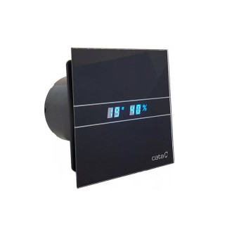 E-100 GBTH koupelnový ventilátor axiální s automatem,4W/8W,potrubí 100mm,černá 900602