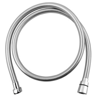 SOFTFLEX plastová sprchová hadice, 100cm, metalická stříbrná/chrom 1208-05