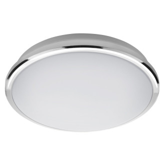 SILVER stropní LED svítidlo pr.28cm, 10W, 230V, studená bílá, chrom AU463