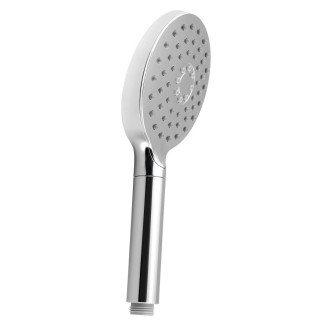 Ruční masážní sprcha otočná, 3 režimy, průměr 120mm, ABS/chrom 1204-32