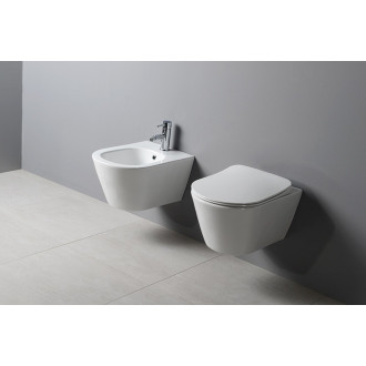 AVVA bidet závěsný 35,5x53 cm, bílá 100324