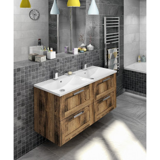 AMIA dvojumyvadlová skříňka 119x60x45cm, dub Collingwood AM120-1919