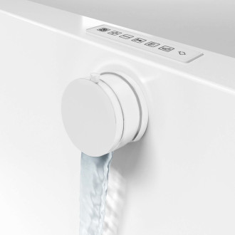 Vanová souprava s napouštěním, bovden, délka 575mm, zátka 72mm, bílá 71684W