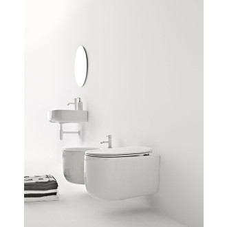 NOLITA závěsná WC mísa, Rimless, 35x55cm, bílá 531401
