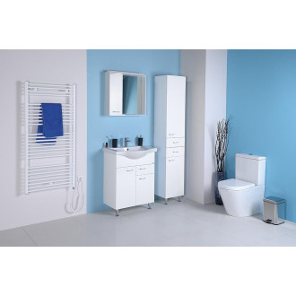 KERAMIA FRESH umyvadlová skříňka, 1 zásuvka, 60,6x74x34cm, bílá 50064A