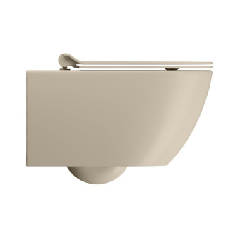 PURA závěsná WC mísa, Swirlflush, 36x55cm, creta dual-mat 881508