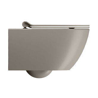 PURA závěsná WC mísa, Swirlflush, 36x55cm, tortora dual-mat 881505