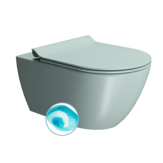 PURA závěsná WC mísa, Swirlflush, 36x55cm, ghiaccio dual-mat 881515