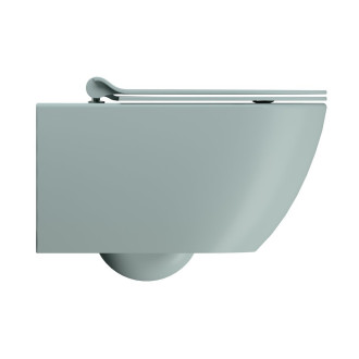 PURA závěsná WC mísa, Swirlflush, 36x55cm, ghiaccio dual-mat 881515