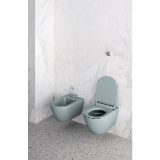 PURA závěsná WC mísa, Swirlflush, 36x55cm, ghiaccio dual-mat 881515