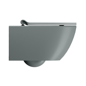 PURA závěsná WC mísa, Swirlflush, 36x55cm, agave dual-mat 881504
