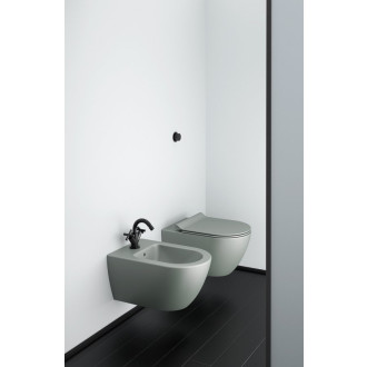 PURA závěsná WC mísa, Swirlflush, 36x55cm, agave dual-mat 881504